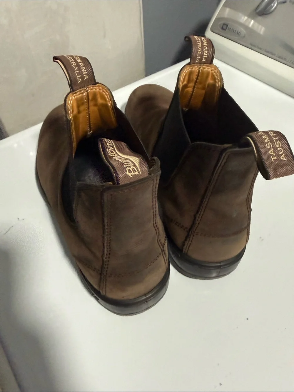 Blundstone Men’s Chukka Boots in Brown Leather